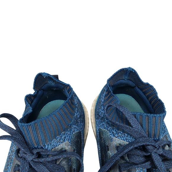 Adidas Shoes Men 9 Ultra Boost Uncaged Parley Sneaker Athletic Trainer Primeknit - Picture 3 of 11